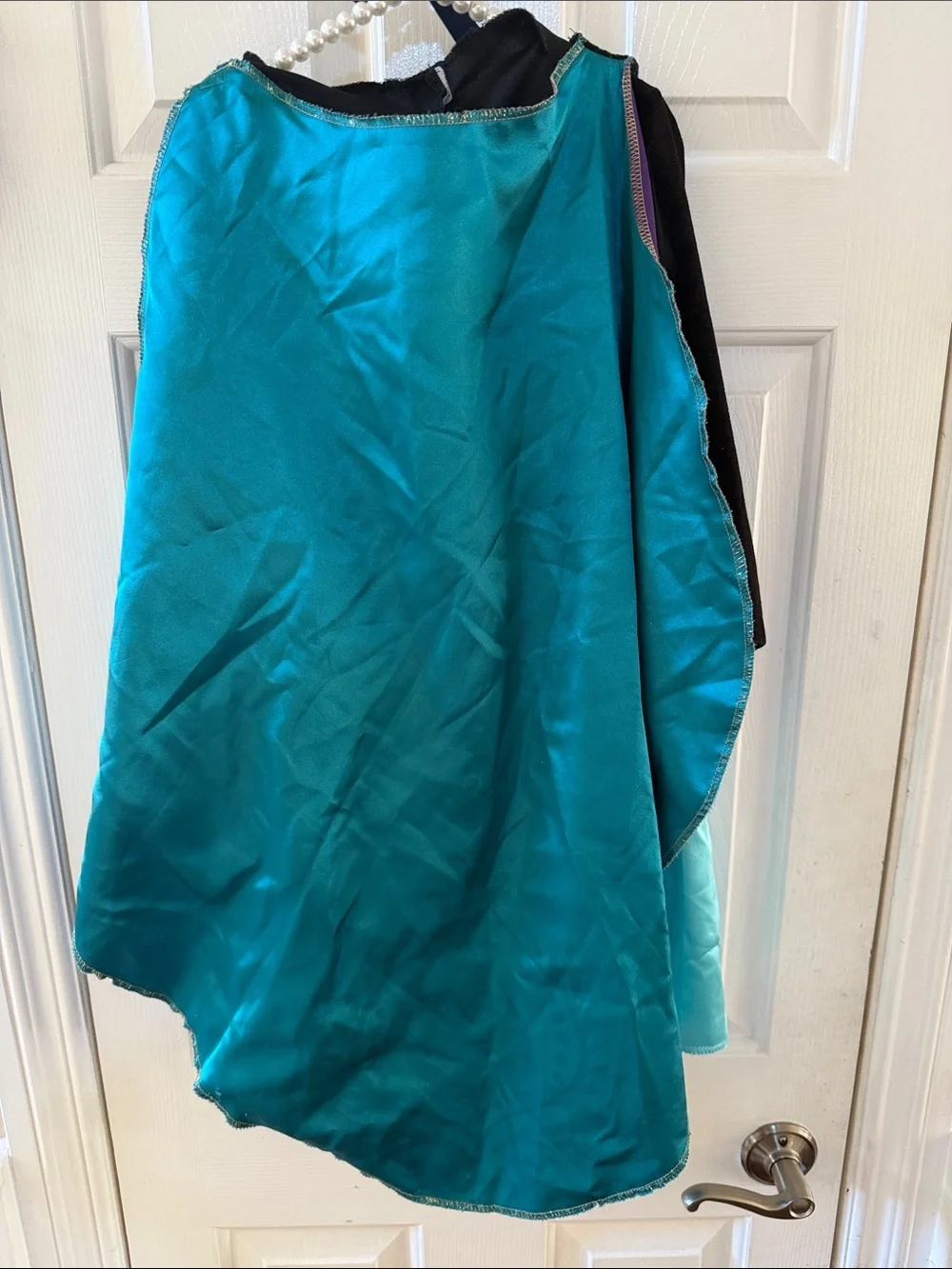 Disney Anna Princess Dress with Purple Cape